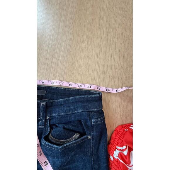 Joe's Jeans Womens Size 30 Octavia Skinny Ankle Fray Dark Wash 1705 - Picture 11 of 13